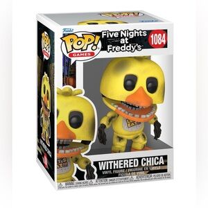Funko Pop Games #1084 Five Nights at Freddy’s Chica Brand New